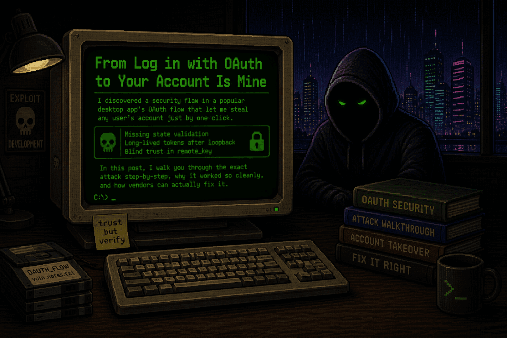 From "Log in with OAuth" to "Your Account Is Mine" – Desktop App Edition